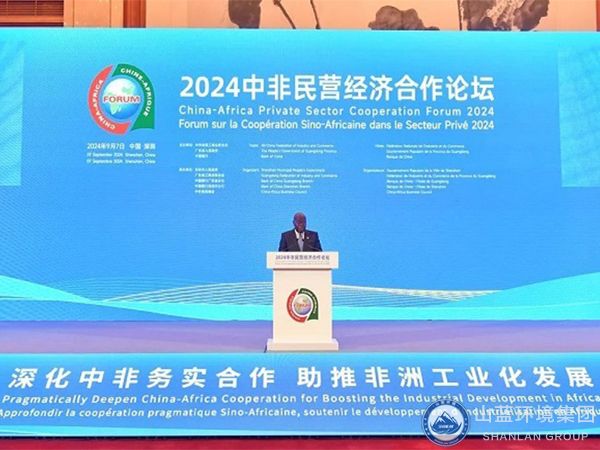 山藍環(huán)境集團專家顧問應(yīng)邀出席2024中非民營經(jīng)濟合作論壇